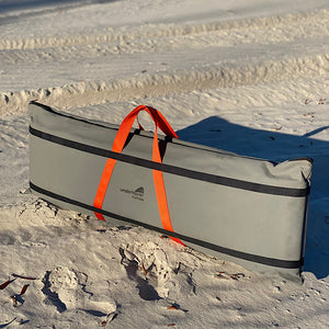 Canvas Recovery Tracks Bag On Sand